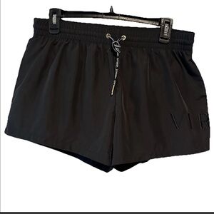 New Men’s Versace Black Embroidered Swim Trunks Shorts Size 5 100% Authentic